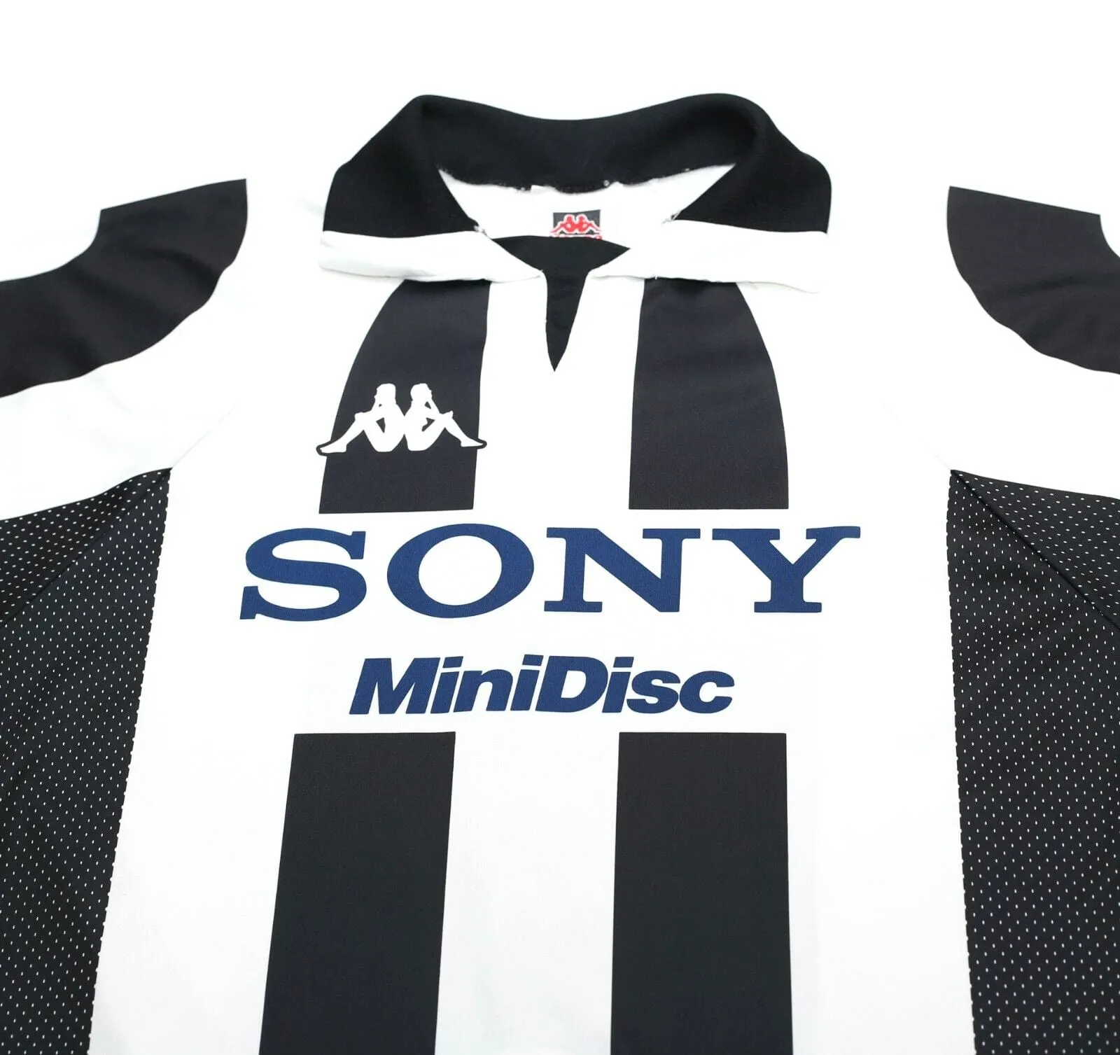 1997/98 JUVENTUS Vintage Kappa Home Football shirt (L) Sony Minidisc