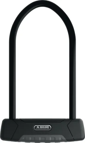 Abus U-Lock - Granit Plus 470 - 11 inch U / 12mm round shackle - 470/150HB300 USH - Black