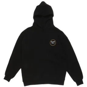 Brixton Wheeler Hood Fleece - Black/Yellow