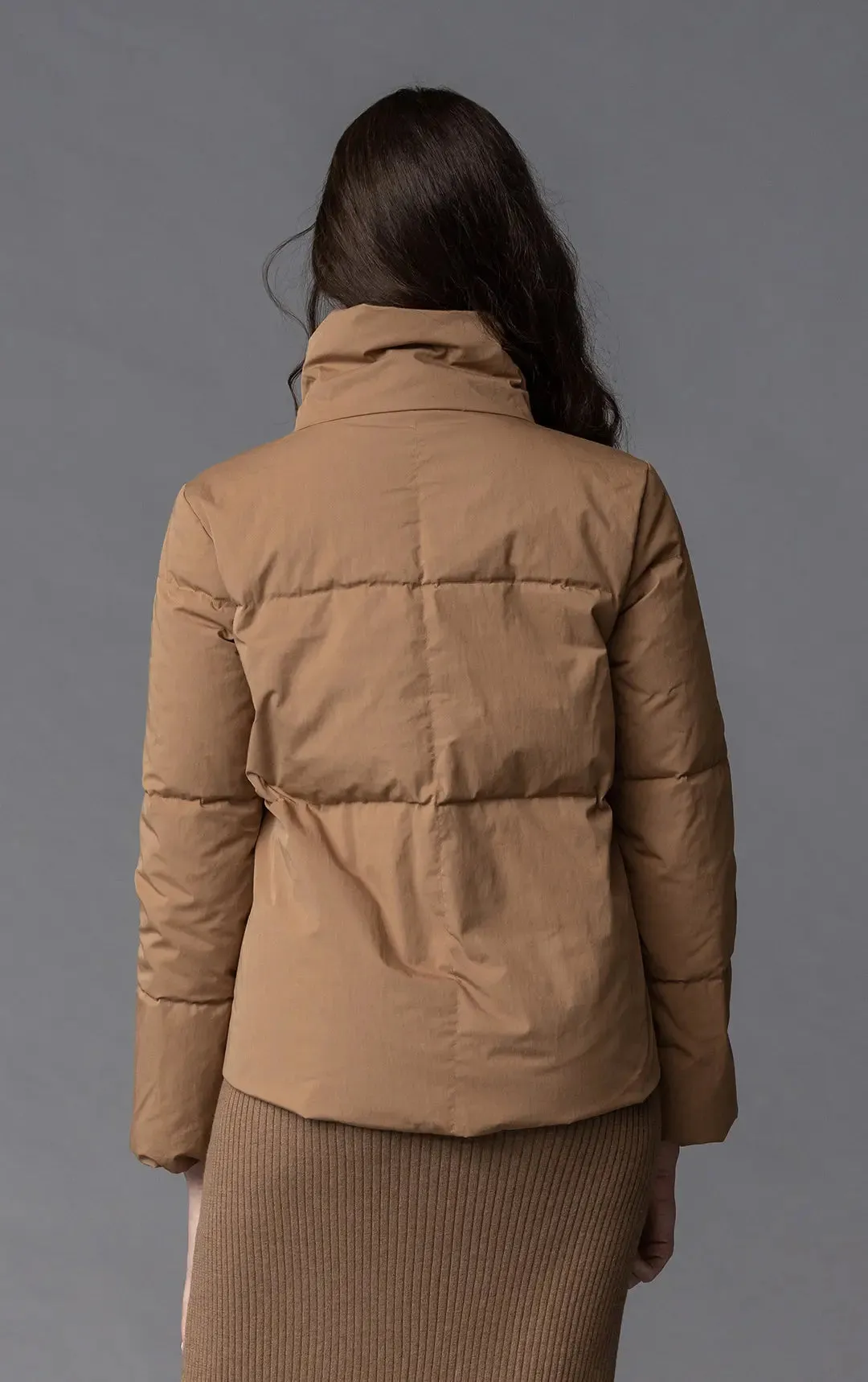 HIGH COLLAR DOWN JACKET