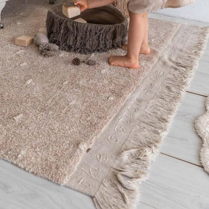 Lorena Canals Woods Symphony Washable Rug - 140 x 200cm - Linen