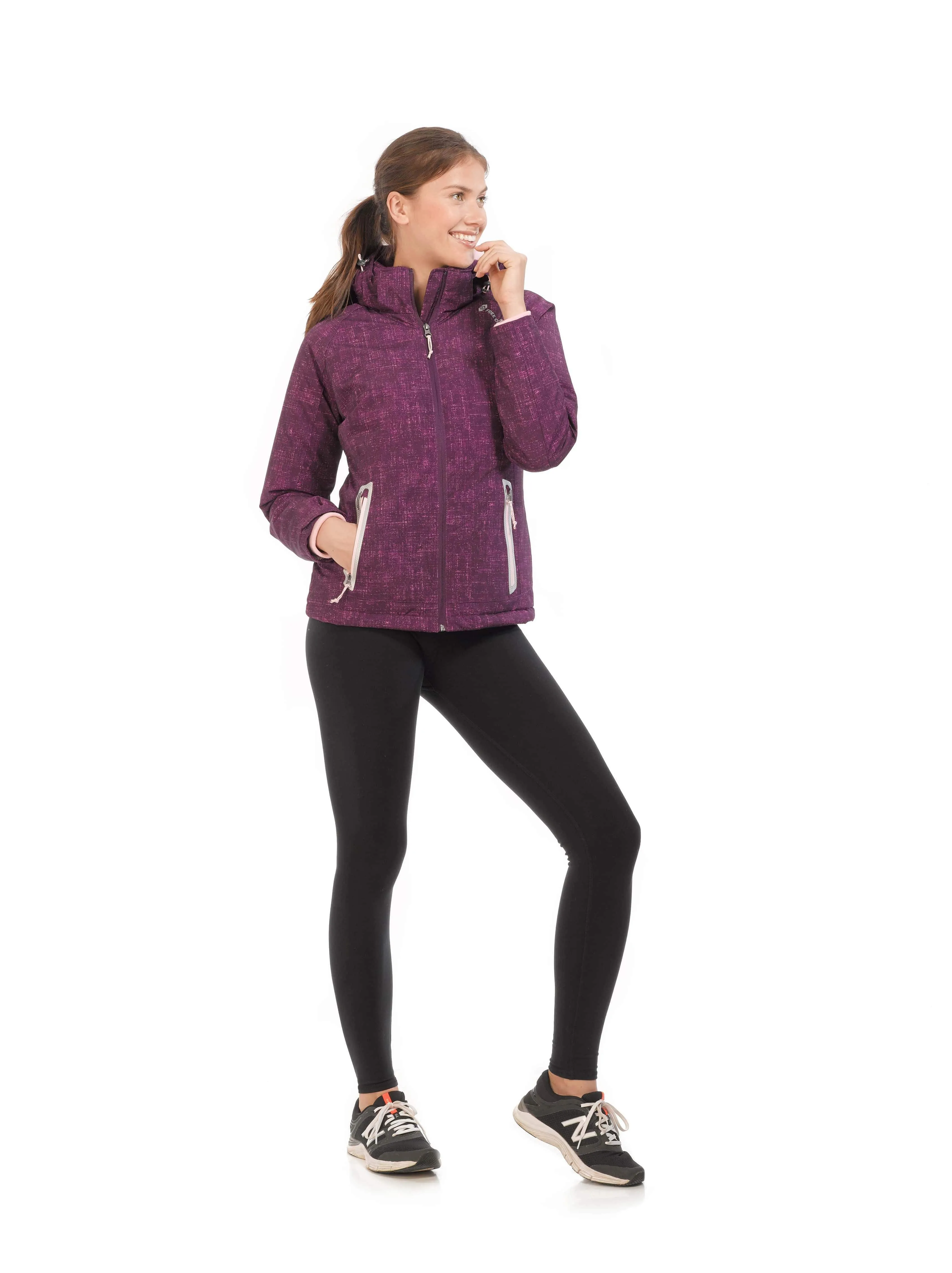 Women's Plus Size Crest Softshell Puffer Jacket